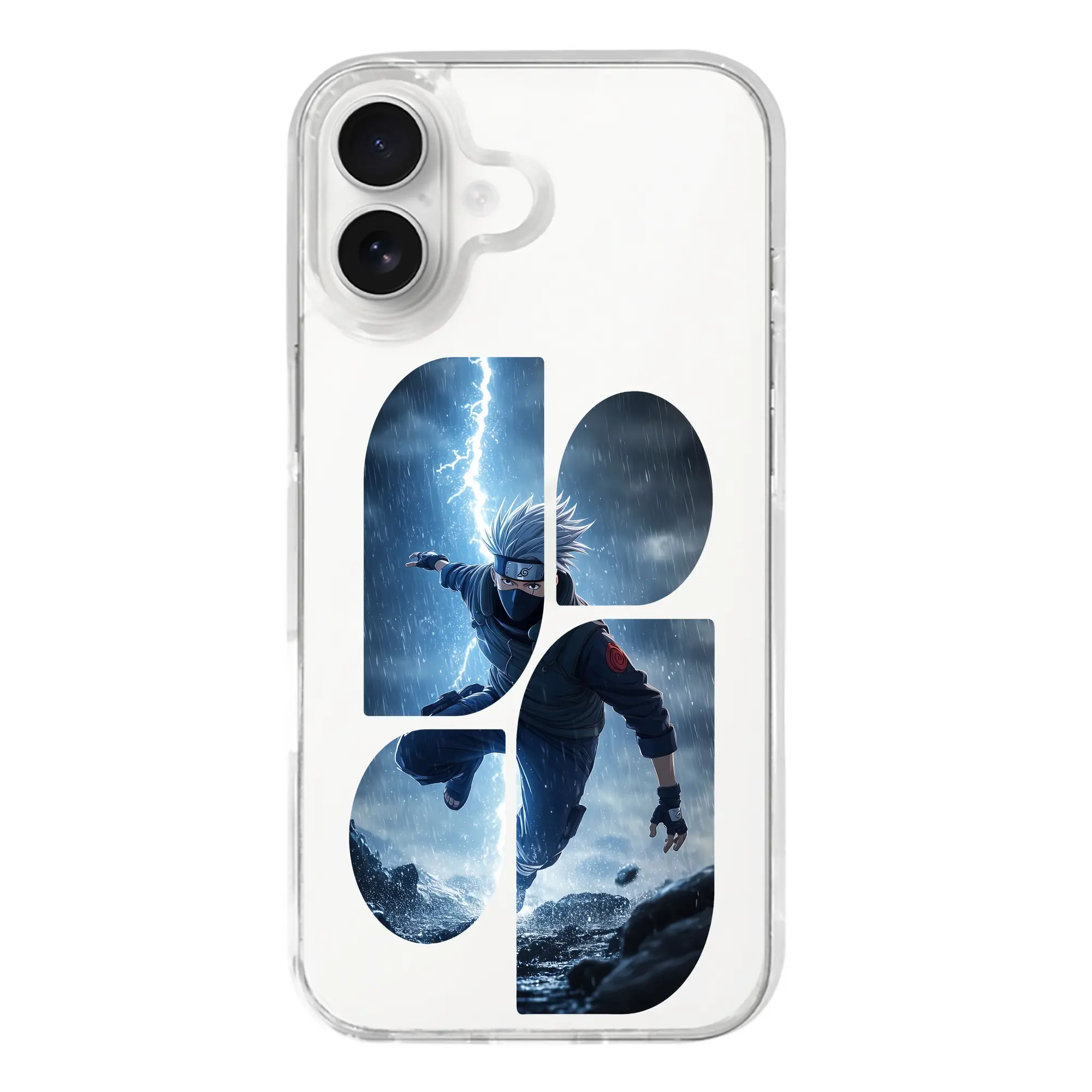 ナルト グッズ はたけ カカシ - iPhone 17シリーズ 透明スマホケース – 薄型・耐衝撃・精密フィット保護カバー